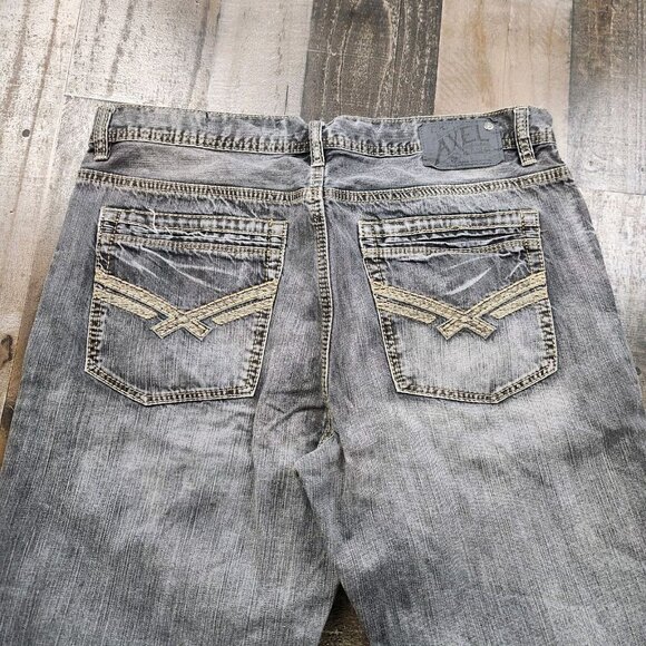 Mens TK Axel size 36x30 Relaxed Straight Mid Rise Jeans - Picture 2 of 11